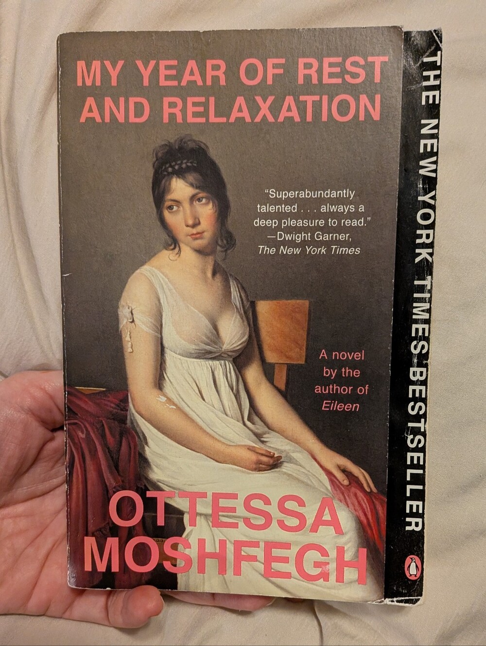 My Year of Rest and Relaxation by Ottessa Moshfegh - Used NY Times Bestseller